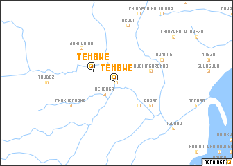 map of Tembwe