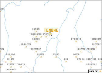 map of Tembwe