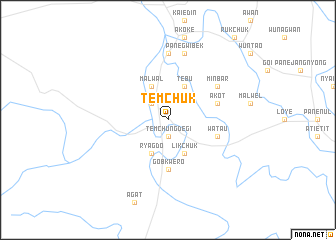 map of Temchuk