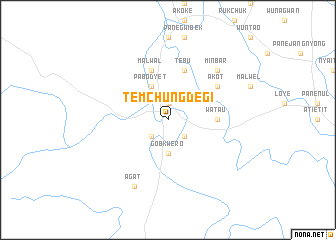 map of Temchung-de-gi