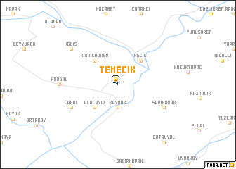 map of Temecik
