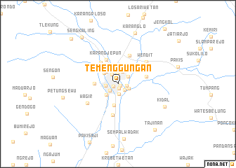 map of Temenggungan