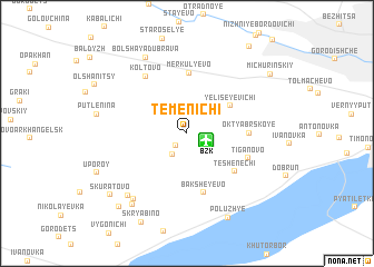 map of Temenichi