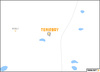 map of Temirbay