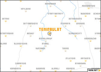 map of Temir Bulat