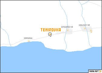 map of Temirovka