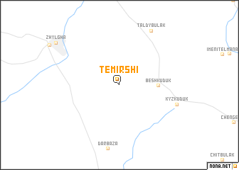 map of Temirshi