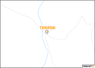 map of Temirshi