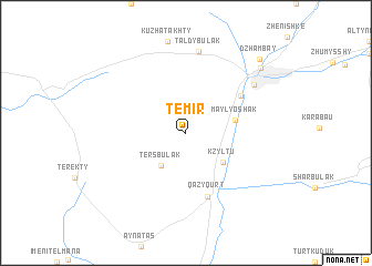 map of (( Temir ))