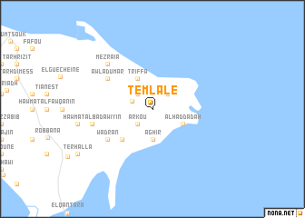 map of Temlale