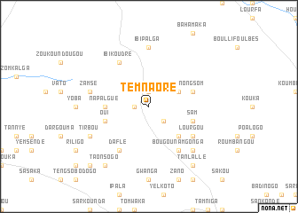 map of Temnaoré