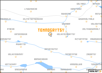 map of Temnogaytsy