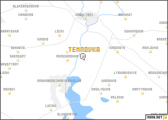 map of Temnovka