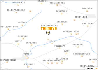 map of Tëmnoye