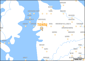 map of Temnu