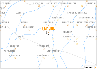 map of Temoac