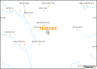 map of Temochic