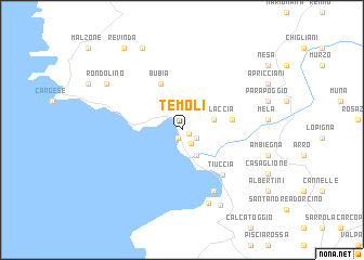 map of Temoli