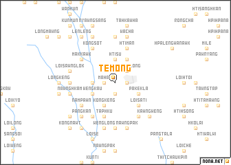 map of Temong