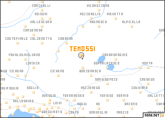 map of Temossi