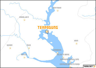 map of Tempadung