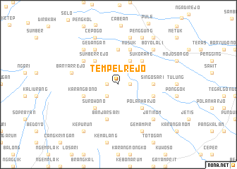 map of Tempelrejo