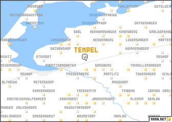 map of Tempel