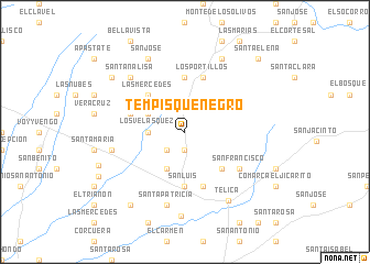 map of Tempisque Negro