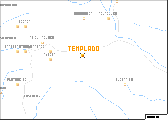 map of Templado