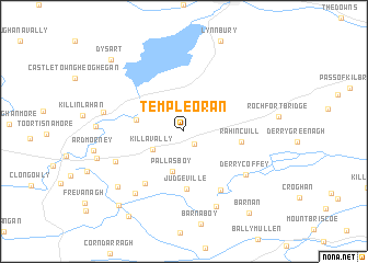 map of Templeoran