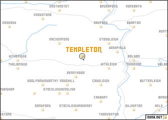 map of Templeton