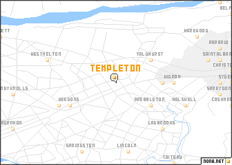 map of Templeton