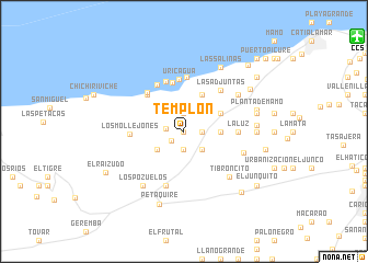 map of Templón