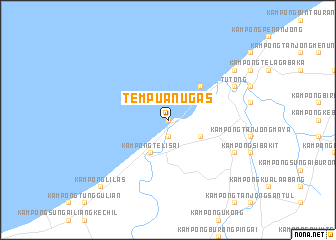 map of Tempuan Ugas