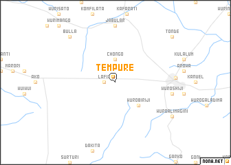 map of Tempure