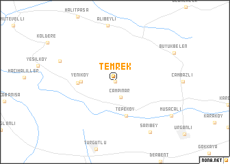 map of Temrek