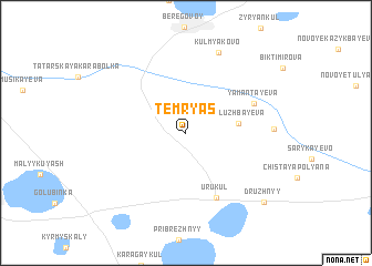 map of Temryas