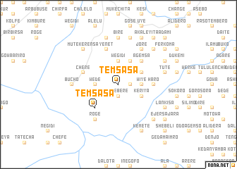 map of Temsasa