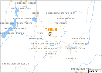 map of Temuh