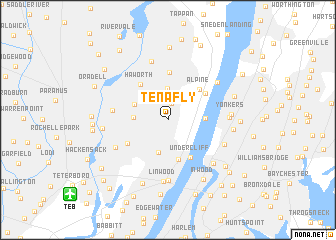 map of Tenafly