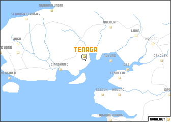 map of Tenaga