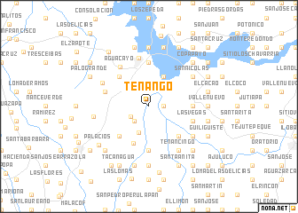 map of Tenango