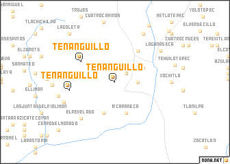 map of Tenanguillo