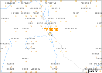 map of Tenang