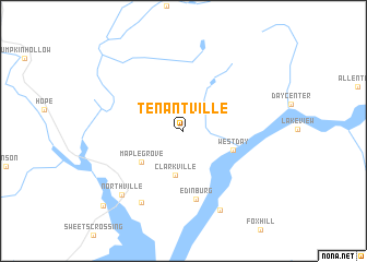 map of Tenantville