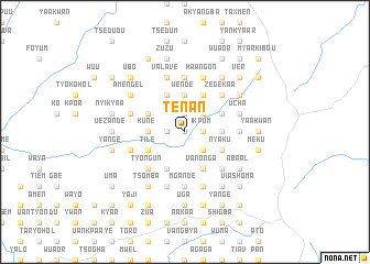 map of Tenan