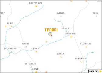 map of Tenari