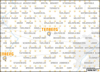 map of Tenberg