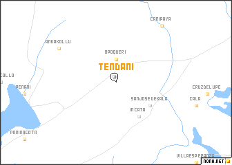 map of Tendani