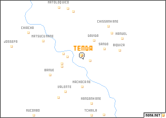 map of Tenda